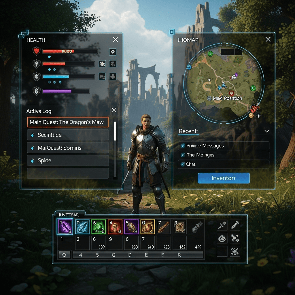 Synerixqap: PC-pelien UI/UX-mestaruus.